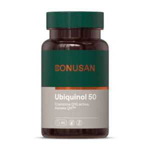 Ubiquinol 50 mg 60 perlas de Bonusan
