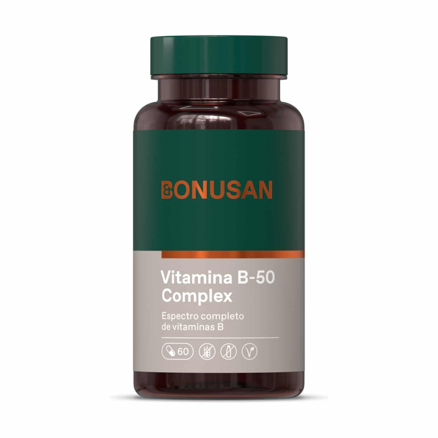 Vitamina B-50 Complex 60 cáps. de Bonusan