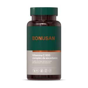 Vitamina C-500 complex de ascorbatos 90 caps. de Bonusan