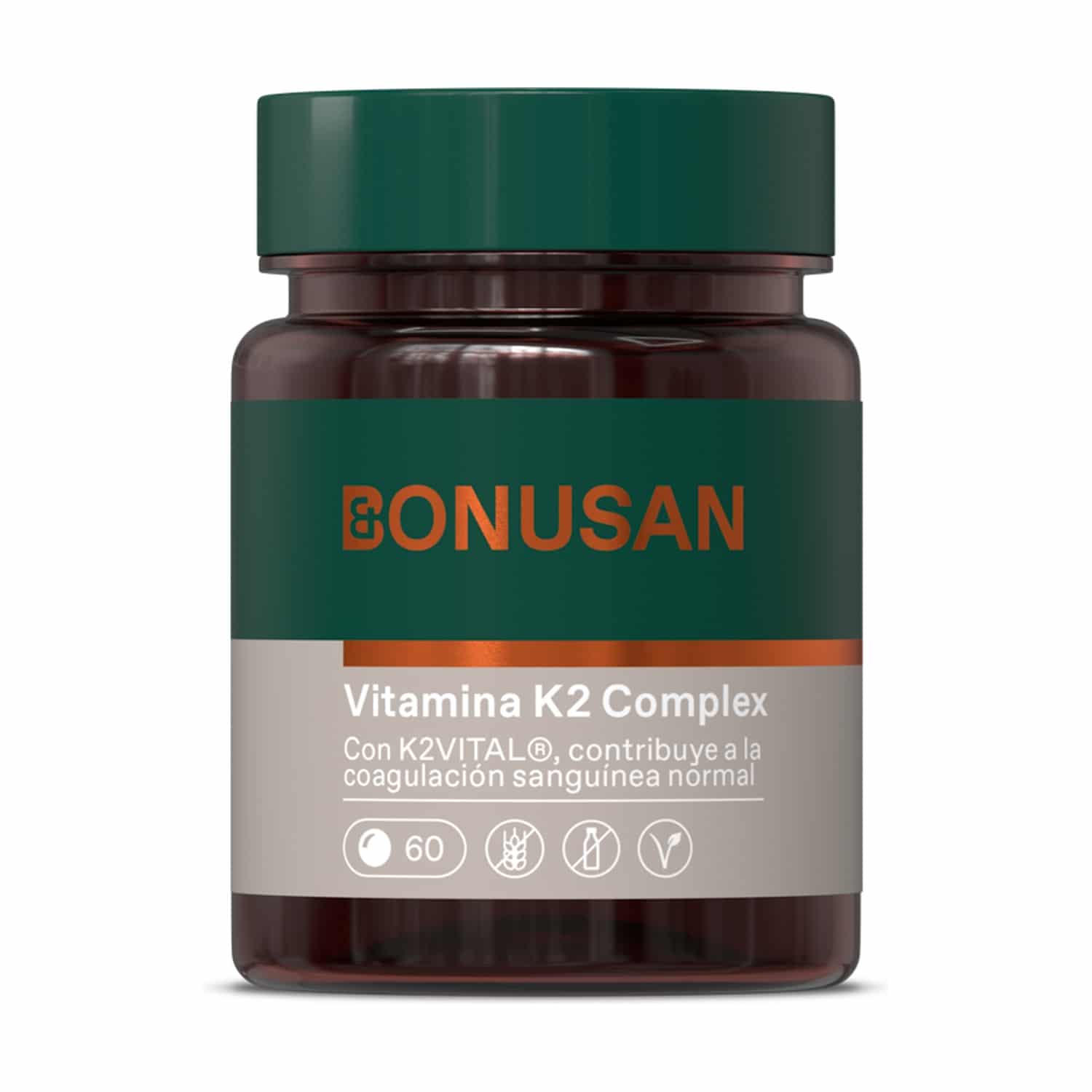 Vitamina K2 Complex 60 comp. de Bonusan