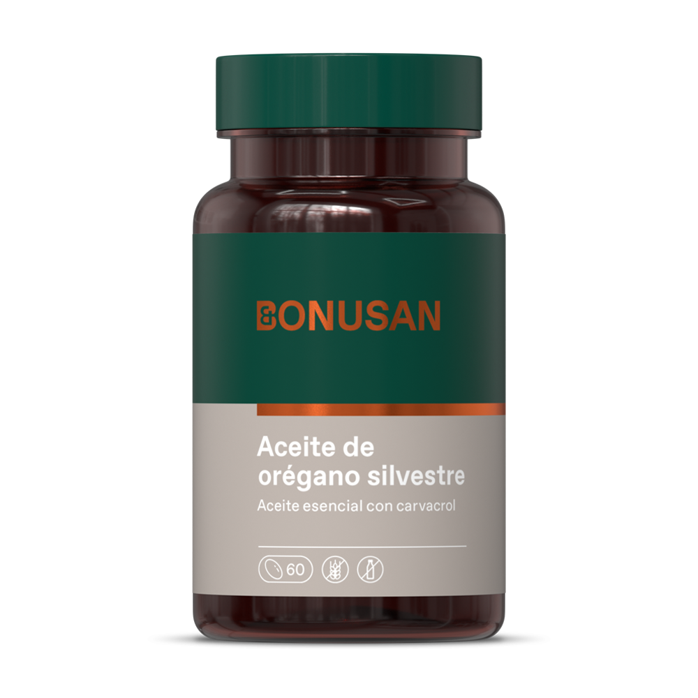 Aceite de orégano silvestre 60 perlas de Bonusan