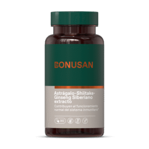 Astrágalo-Shiitake-Ginseng Siberiano extracto 90 caps. de Bonusan