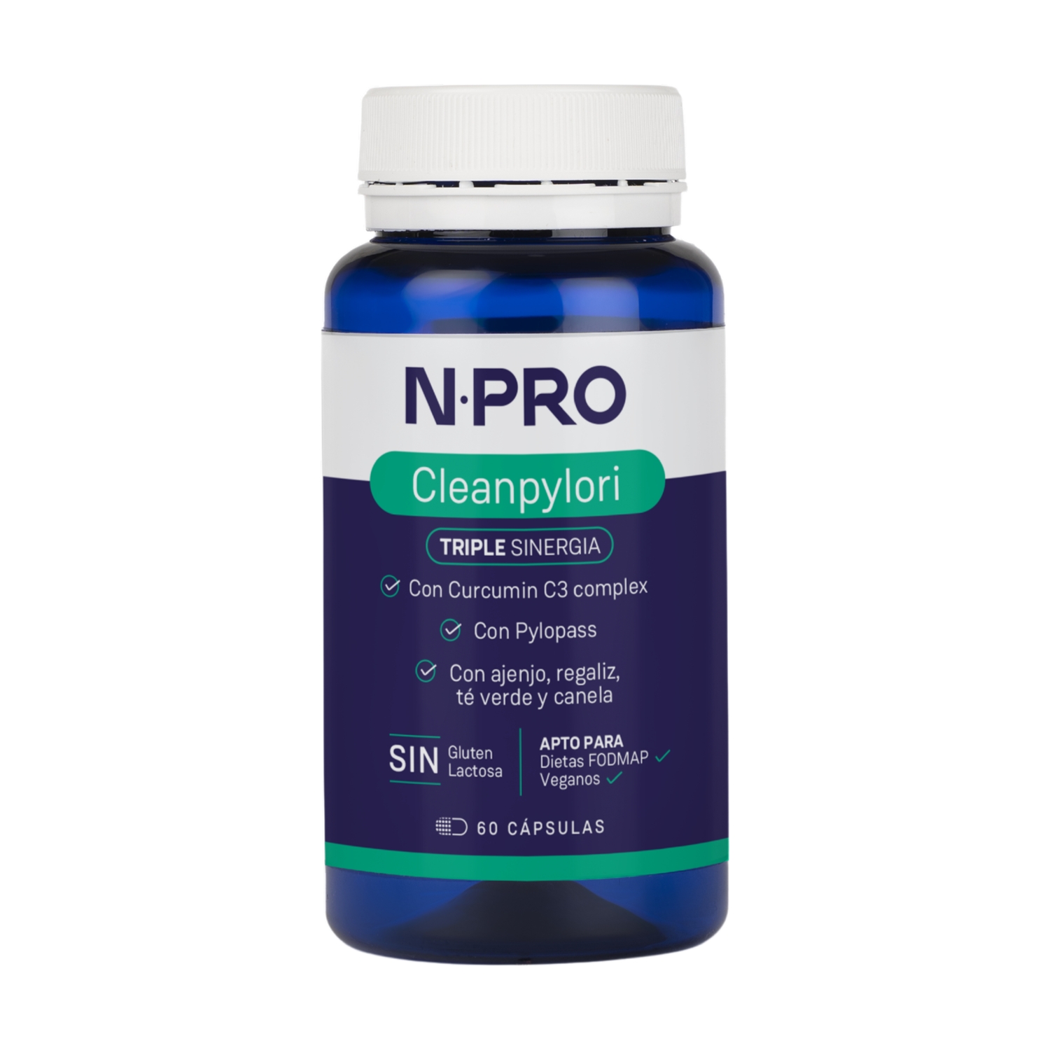 NPRO CLEANPYLORI 60 cáps.