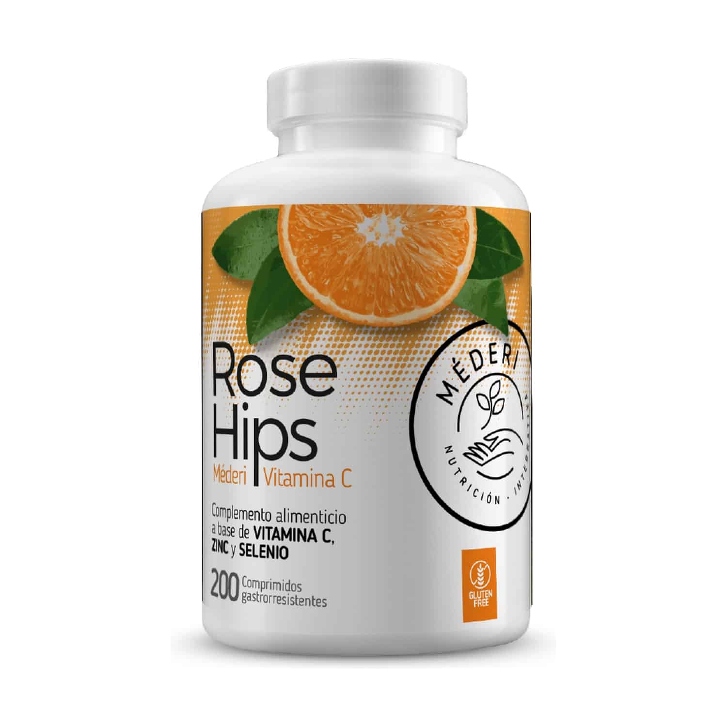 Rose Hips Vitamina C + ZN + SE 200 comp.