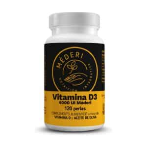 Vitamina D3 4000 UI Méderi 120 perlas de Méderi