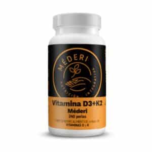 Vitamina D3 + K2 240 perlas de Méderi