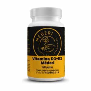Vitamina D3 + K2 120 perlas de Méderi