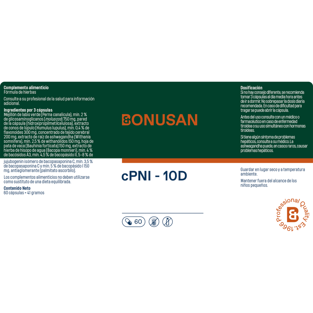 cPNI – 10D 60 cáps. de Bonusan_etiqueta