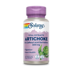 Artichoke 300 mg 60 caps. de Solaray