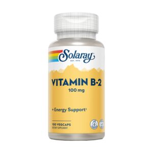 B2 100 mg 100 caps. de Solaray