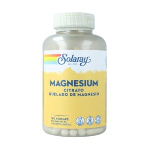 Big Magnesium Citrate 180 caps. de Solaray