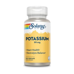 Big Potassium Citrate 99 mg 200 caps. de Solaray
