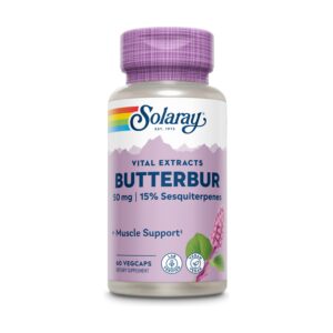 Butterbur 50 mg 60 caps. de Solaray