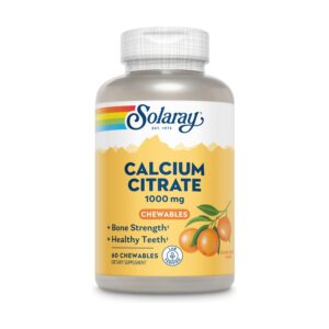 Calcium 60 comp. masticables naranja de Solaray