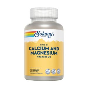 Calcium and Magnesium 90 caps. de Solaray