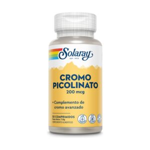 Chromium Picolinate 200 mcg 50 comp. de Solaray