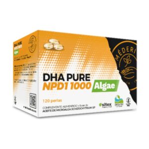 DHA Pure NPD1 1000 Algae 120 perlas de Méderi