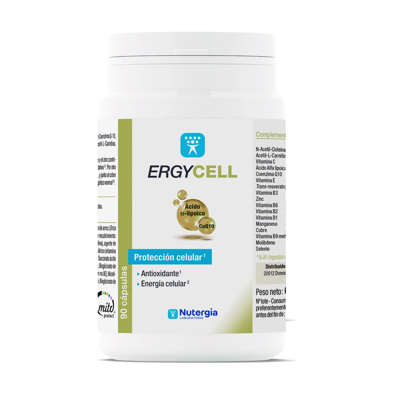 Ergycell 90 caps.