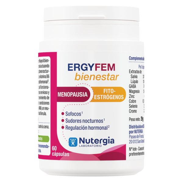 Ergyfem Bienestar 60 caps.