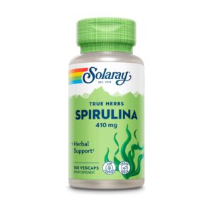 Espirulina 410 mg 100 caps. de Solaray