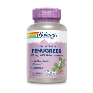 Fenugreek 350 mg 90 caps. de Solaray