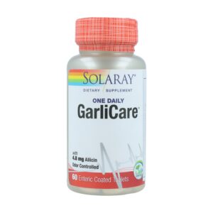 Garlicare 12000 mcg/g 60 comp. de Solaray