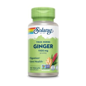 Ginger Root 550 mg 100 caps. de Solaray