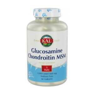 Glucosamine/Chondroitin/MSM 90 comp. de KAL