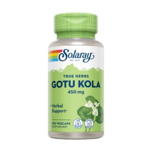 Gotu Kola 450 mg 100 caps. de Solaray