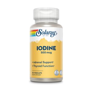 Iodine 500 mcg 30 caps. de Solaray