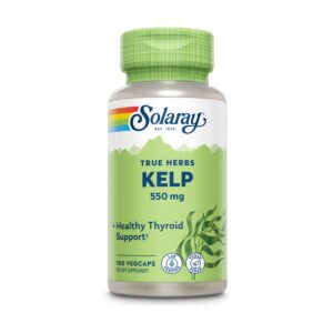 Kelp 550 mg 100 caps. de Solaray