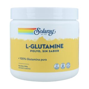 L-Glutamine polvo 300 g de Solaray