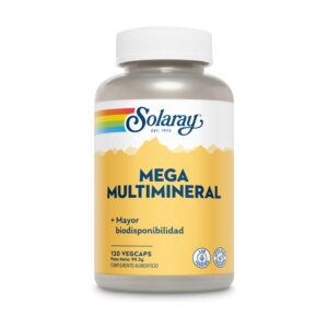 Mega Multi Mineral 120 caps. de Solaray