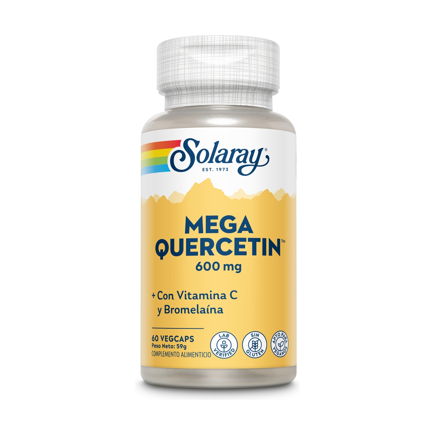 Mega Quercitin 600 mg 60 caps.
