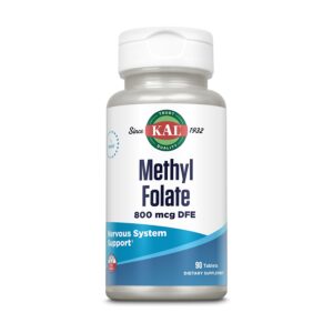 Methyl Folate 800 mcg 90 comp. de KAL