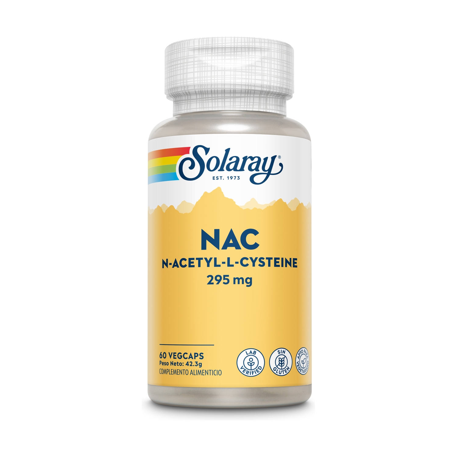 NAC 295 mg 60 caps.