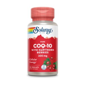 Pure CoQ10 200 mg 30 caps. de Solaray
