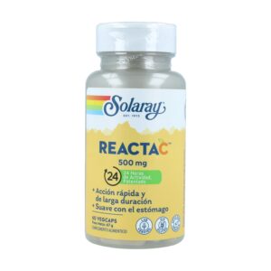 Reacta C 500 mg 60 caps. de Solaray