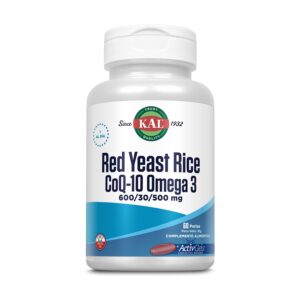 Red Yeast Rice + Q10 + Omega 3 60 perlas de KAL
