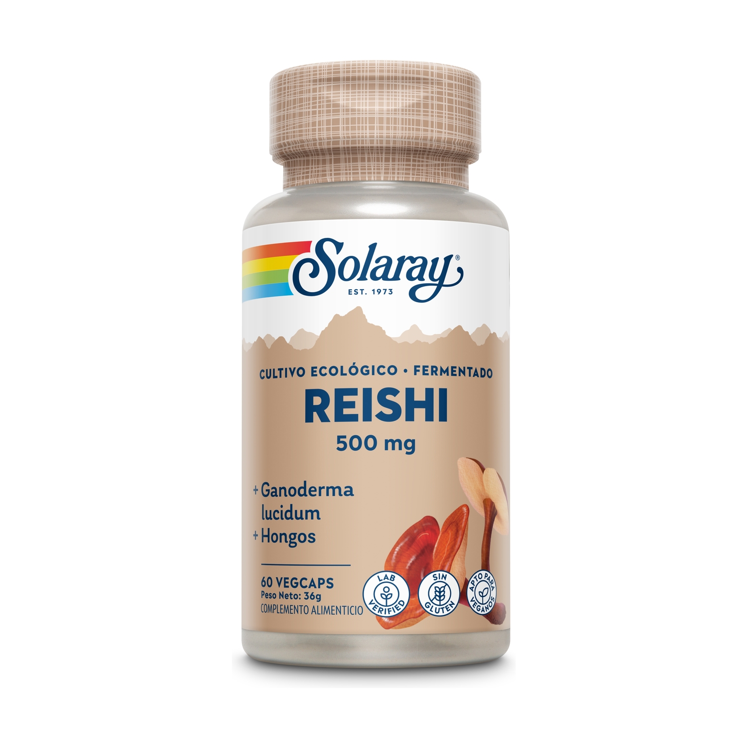 Reishi 500 mg 60 caps.