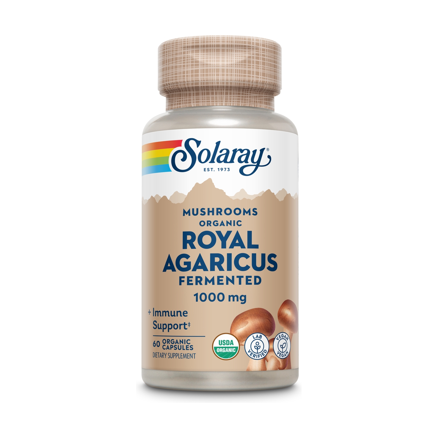 Royal Agaricus 500 mg 60 caps.