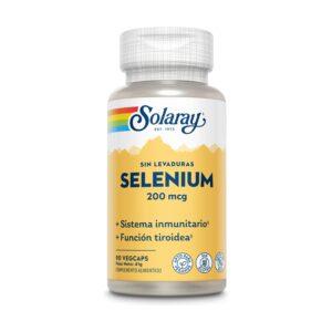Selenio 200 mcg sin levaduras 90 caps. de Solaray