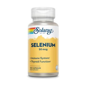Selenium 50 mcg 100 caps. de Solaray