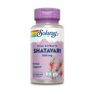 Shatavari 500 mg 60 caps. de Solaray