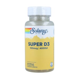 Super D3 4000 UI 100 perlas de Solaray