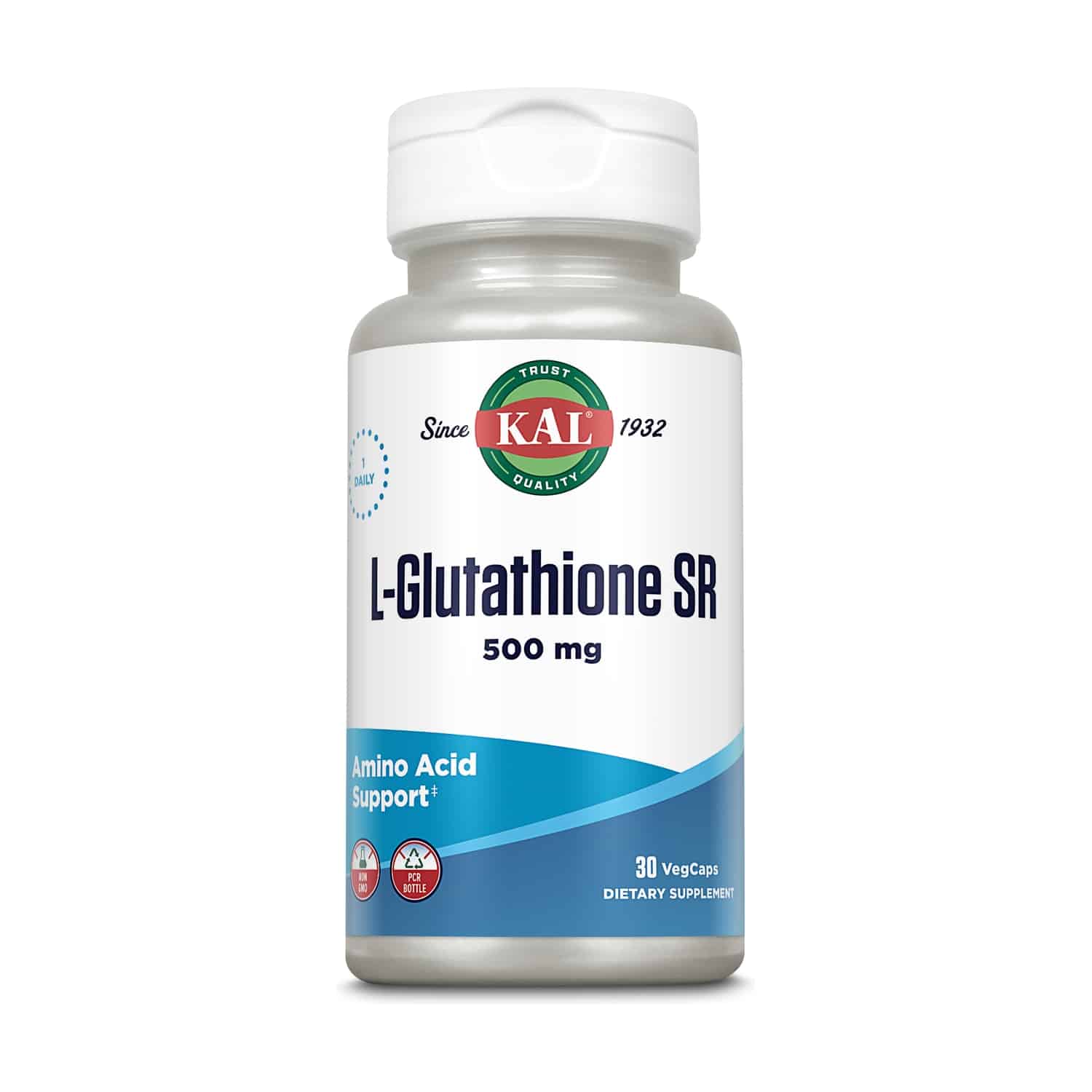 Super L-Glutathione 500 mg 30 caps.