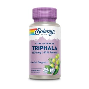 Triphala 500 mg 90 caps. de Solaray