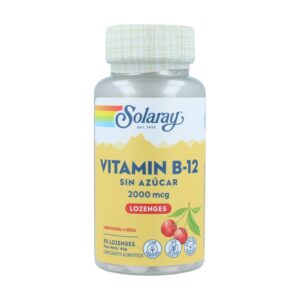 Vit. B12 2000 mcg 90 comp. sublinguales de Solaray
