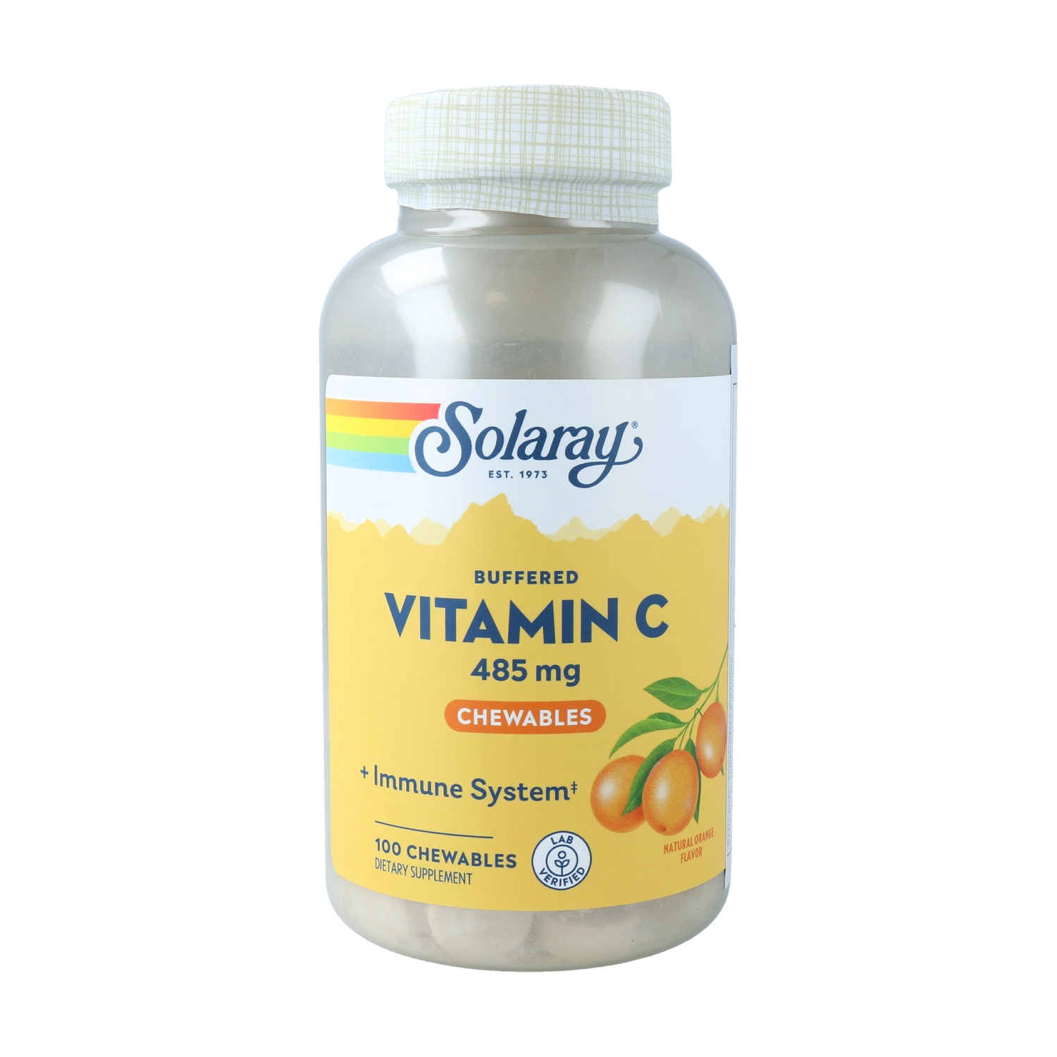 Vitamina C 485 mg 100 comp. masticables naranja