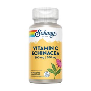 Vitamina C 500 mg + Echinacea 300 mg 60 caps. de Solaray
